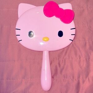 Hello kitty hand mirror